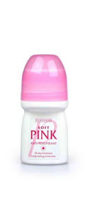Pampered Soft Pink Roll-On Anti-Perspirant 50ml