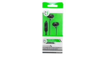 Vibe Xtra Bass Black Headphones