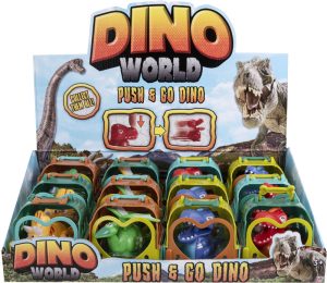 Dino World Push & Go Dinosaur Toy
