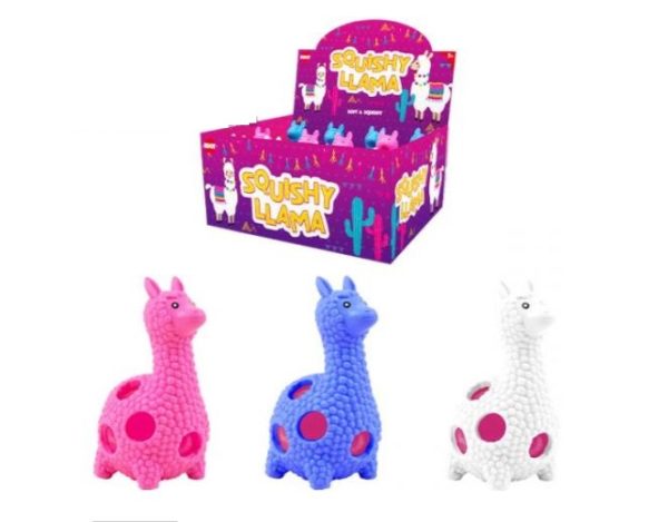 Premium Hoot squishy crystal bead llama