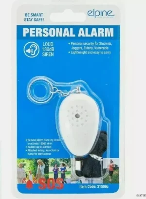 Elpine 130db Personal Key Chain Attack Alarm