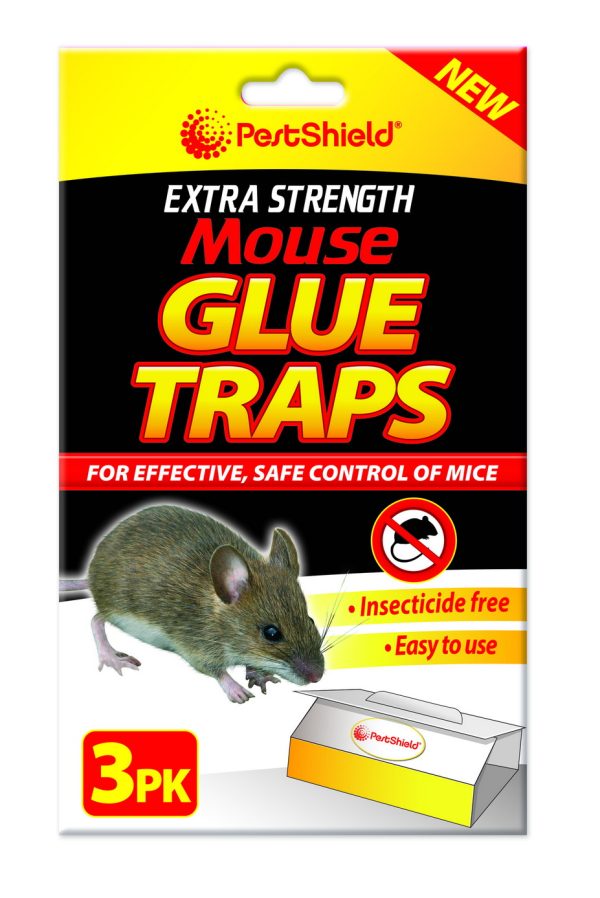 Pest Shield Extra Strength Mouse Glue Traps