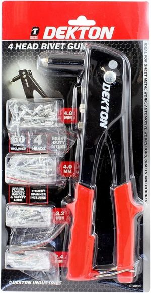 Dekton Heavy Duty 4 Head Rivet Gun