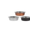 Smart Choice Hammered Stainless Steel Pet Bowl 350ml