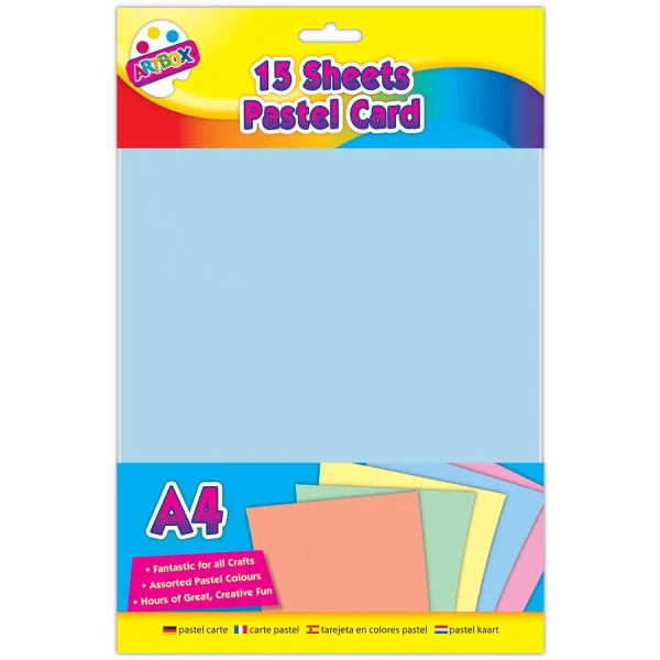 Premium Artbox pastel card 15 sheets