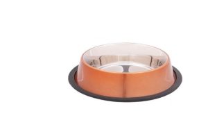 Smart Choice Copper Stainless Steel Anti-Skid Pet Bowl 400ml