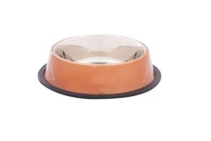 Smart Choice Copper Stainless Steel Anti-Skid Pet Bowl 700ml