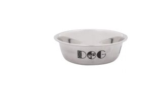 Smart Choice Polished Stainless Steel Dog Bowl 450ml