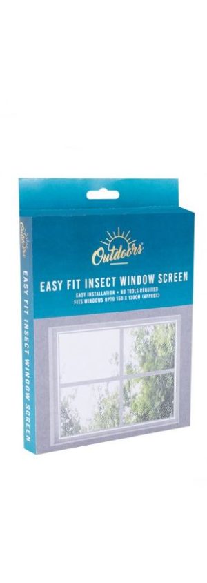 Bello Easy Fit Insect Window Screen 150cm X 130cm