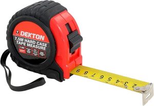 Dekton 7.5m Hard Case Tape Measure