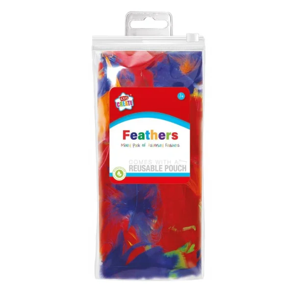 Premium Kids create mixed pack of feathers