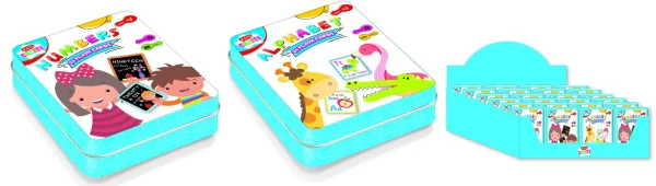 Premium Kids create numbers & alphabet 26 flash cards