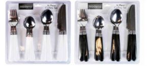 Modena Cutlery Set 16pc 2 Colours