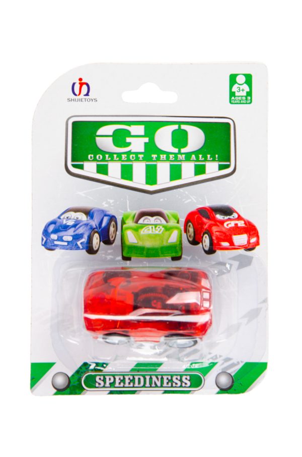 Premium Pull-back racing car toy assorted colours