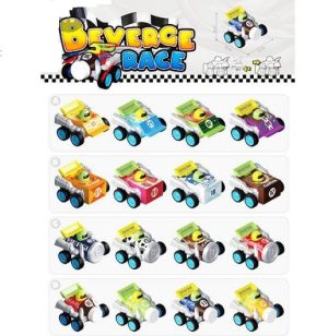 Beverage Pullback Race Car