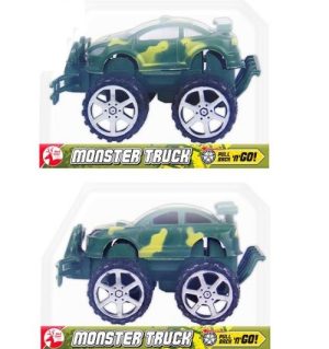 Red Deer Toys Camo Monster Truck