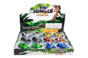 Jungle Pull Back Racing Cars