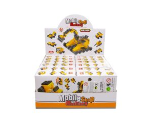 Build Your Own Construction Vehicle Building Blocks Play
