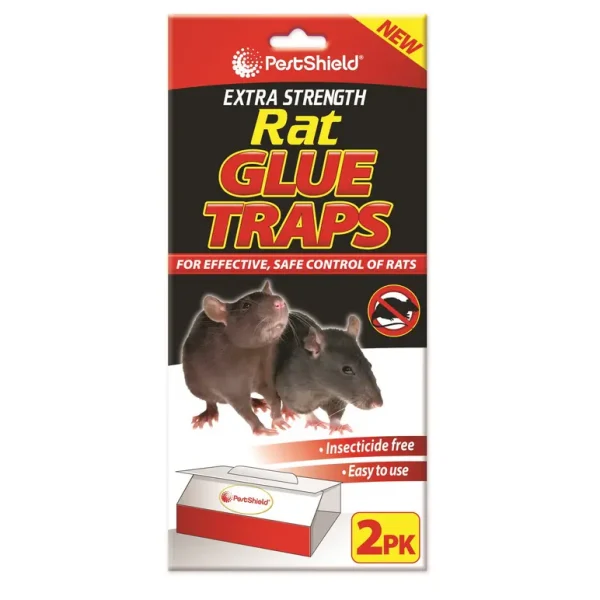 Pest Shield Extra Strength Rat Glue Traps