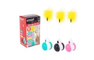 Smart Choice Rolling Balance Feather Cat Toy