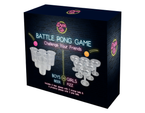 Drink Up Boys Vs Girls Battle Pong Game
