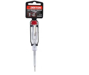 Dekton 5.5" Mains Tester Ac 100V To 500V Long Life Neon Bulb