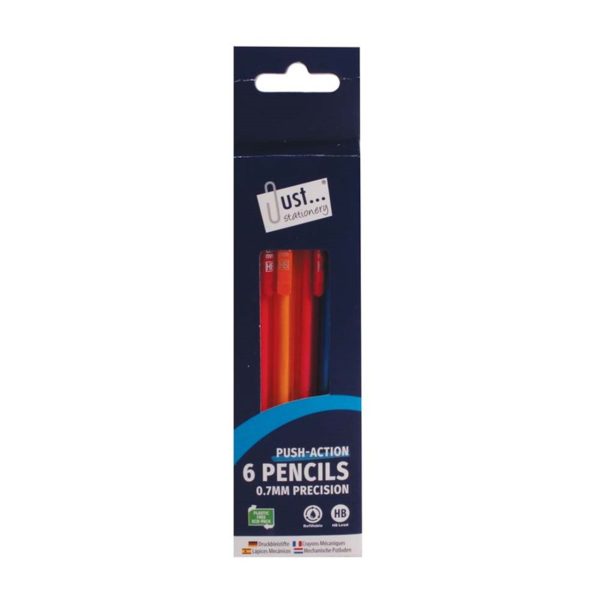 Premium Eraser tip mechanical pencils pack of 6