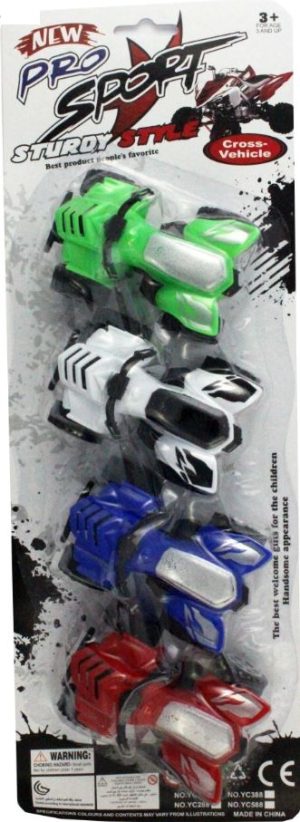 4pc Pro Sport Cross Vehicles