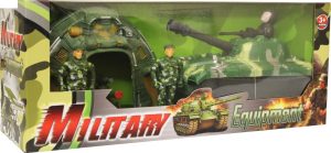 Military Series Tank And Tent Play Set