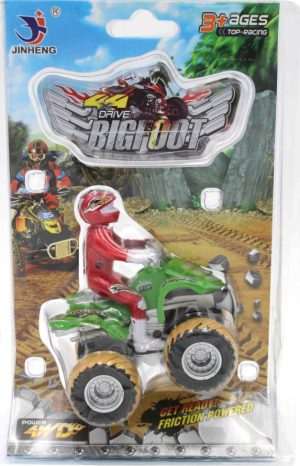 Big Foot Friction 4WD Quad Bike With Rider