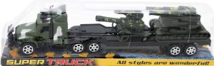 Army Tank And Military Trailer Play Setq