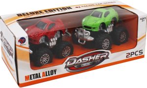 Die Cast Deluxe Edition Twin Monster Trucks