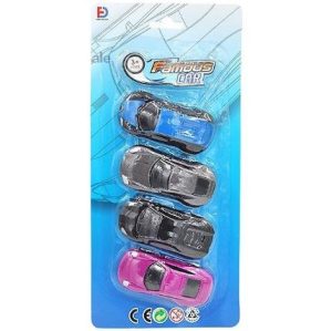 Pull-Back Supercars 4pc