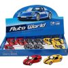 Die-Cast Metal Alloy 1:32 Scale Pull-Back Sports Car 12pc