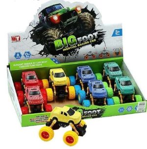 Big Foot Friction Monster Truck 4 8pc