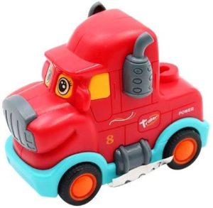 Friction Wheel Dog Face Heavy Truck 3 12pc