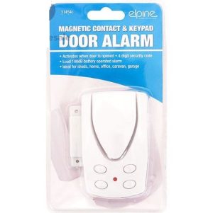 Elpine 100db Magnetic Contact & Keypad Door Alarm