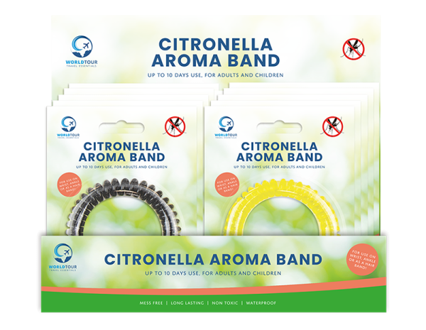 Premium World tour citronella aroma bands