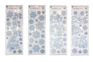 Christmas Glitter Window Stickers