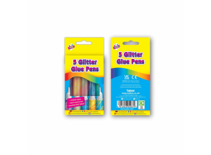 Artbox Swirl Glitter Glue Pens PACK OF 5