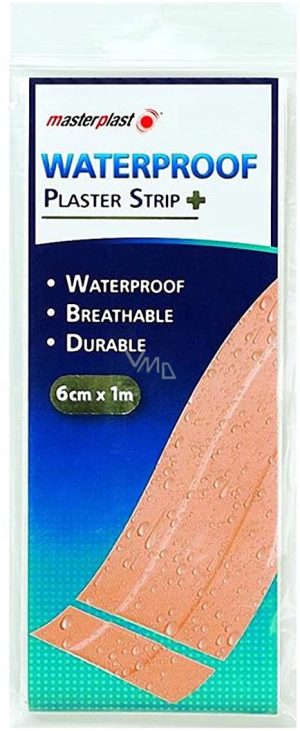 Masterplast Waterproof Plaster Strip 6cm X 1M