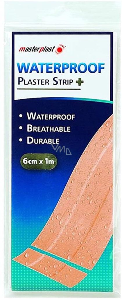 Masterplast Waterproof Plaster Strip 6cm X 1M
