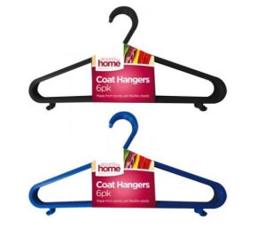 Around The Home Coat Hangers Pack Of 6