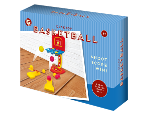 Gifts & Gadgets Desktop Basketball Play Set