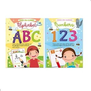 Artbox ABC & 123 Colouring Learning Books