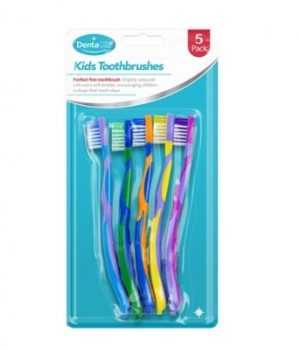 Dentaglo Colour Kids Toothbrushes Pack Of 5