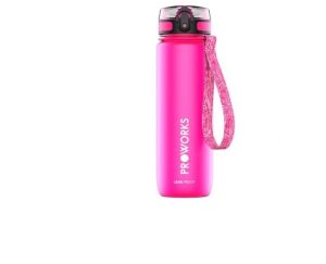 Proworks Leakproof Sports Water Bottle Pink 1lq