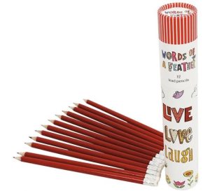Woaf HB Rubber Pencils Tube Pack Of 12