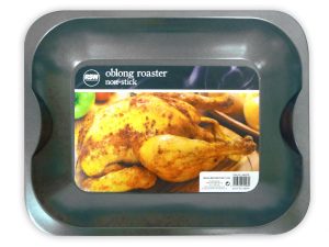 Non-Stick Oblong Large Roaster 36 X 28 X 4.5cm