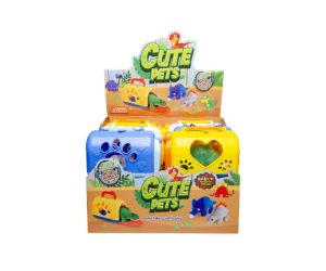 Soft Plush Dinosaur In Cage Toy